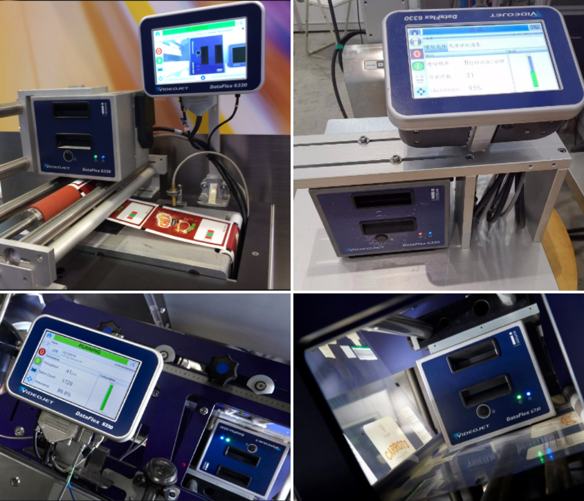 Videojet DataFlex 6330 thermal transfer printer with 53mm printhead